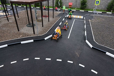 A Children's Traffic Park (an Automobile Town) Will Be Designed in Krasnoyarsk